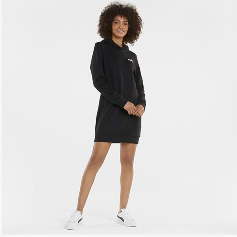 Puma Hooded Fleece Dress Size Small